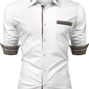 NWT Men's Large Long Sleeve Dress Shirt